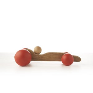 Image of Oak Racing Car - Racing Red