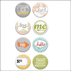 Image of real life v1 badge buttons