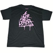 Image of A Lover Of Letters Tee In Black