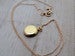Image of Gold Filled Locket Necklace