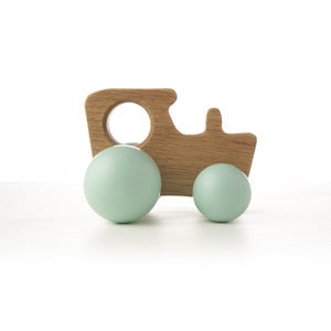 Image of Oak Tractor - Turquoise