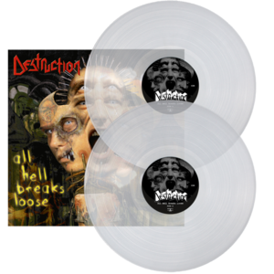Image of Destruction - All Hell breaks Loose (CLEAR Vinyl)