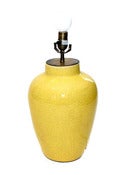 Image of Yellow Porceilin Lamp