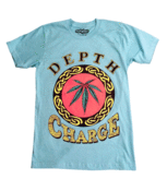 Image of DEPTH CHARGE TEE - Blue