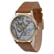 Image of Vintage Map Watch (Africa)