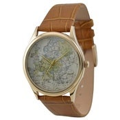 Image of Vintage Map Watch (Europe 3)
