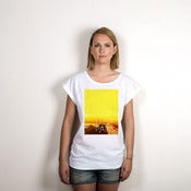 Image of Fake City - I love Paris - ( Rolled Sleeve Woman )