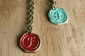 Image of F - J Alphabet Initial Necklace 