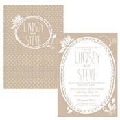 Image of A Little Birdie Told Me Weeding Invitation Wedding Suite