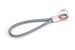 Image of Schlüsselanhänger Anker Tampen grau / keychain rope gray