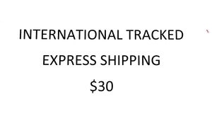 Image of International Tracked Shipping Charge $30