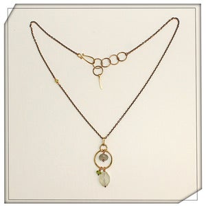 Image of Multi-Stone Harpette Necklace