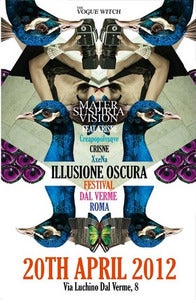 Image of ARCHIVE COPY: Mater Suspiria Vision Feat. Crisne ‎– Live In Rome DVDR BOX