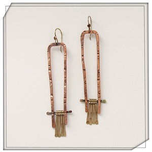 Image of Fringe Drop Earrings