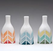 Image of Herringbone Bottle Vase