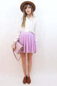 Image of dainty flowers blouse