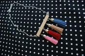 Image of Confetti Tassle Necklace (b)