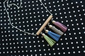 Image of Confetti Tassle Necklace (c)