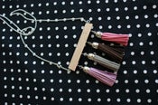 Image of Confetti Tassle Necklace (f)