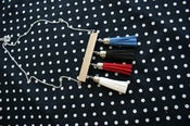 Image of Confetti Tassle Necklace (g)