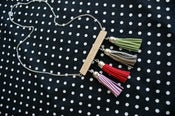 Image of Confetti Tassle Necklace (i)