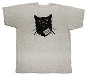 Image of Mutant cat T-shirt - Grey