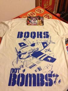 Image of "DROP BOOKS,NOT BOMBS"