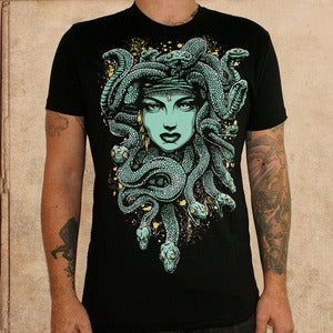 Image of Medusa - discharge inks - unisex
