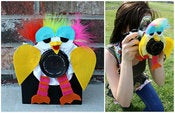 Image of Rainbow Big Birdie Lens Friend