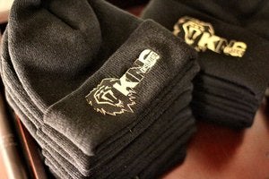 Image of K.i.D Gold Accent Embroidery Beanie