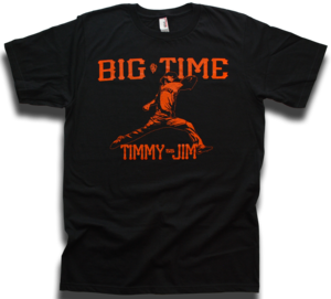 Image of Tim Lincecum "Big Time Timmy Jim" San Francisco Giants tee by Backpage Press