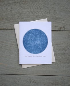 Image of Written in the Stars Note Card