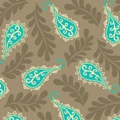 Image of Grey Paisley from Summer House 5986-99