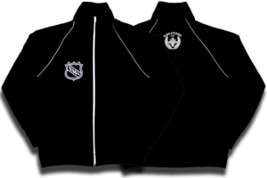 Image of Backpage Press Hockey Warm Up Fleece Jacket (American Apparel)