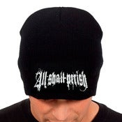 Image of ALL SHALL PERISH - BLACK BEANIE