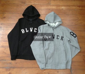 Image of Black Scale Holiday Collection - Grand Slam Zip Up Hood