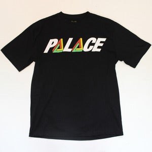 Image of Palace Large Logo Tee - Black
