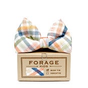 Image of spring plaid {KIDS bow tie}