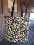 Image of Leopard print tote! Ready to ship! 