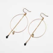 Image of Crystal Hoop Drops