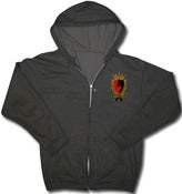 Image of Big Bad University Zip Up Hoodie
