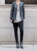 Image of Dreamer Classic Leather Blazer