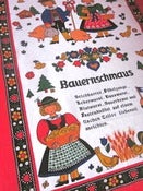 Image of 1970s Folk Tea Towel