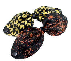 Image of Leather Bow Wrist-Cuff