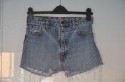 Image of Light Blue Levi Shorts