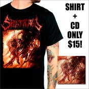Image of SPLATTERED - CD + SHIRT DEAL