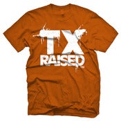 Image of Texas Raised - TX Orange & White