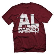 Image of Alabama Raised - AL Crimson & White 