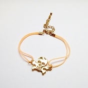 Image of Skull Neon String Bracelet
