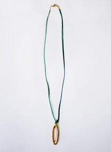 Image of Letters Necklace O